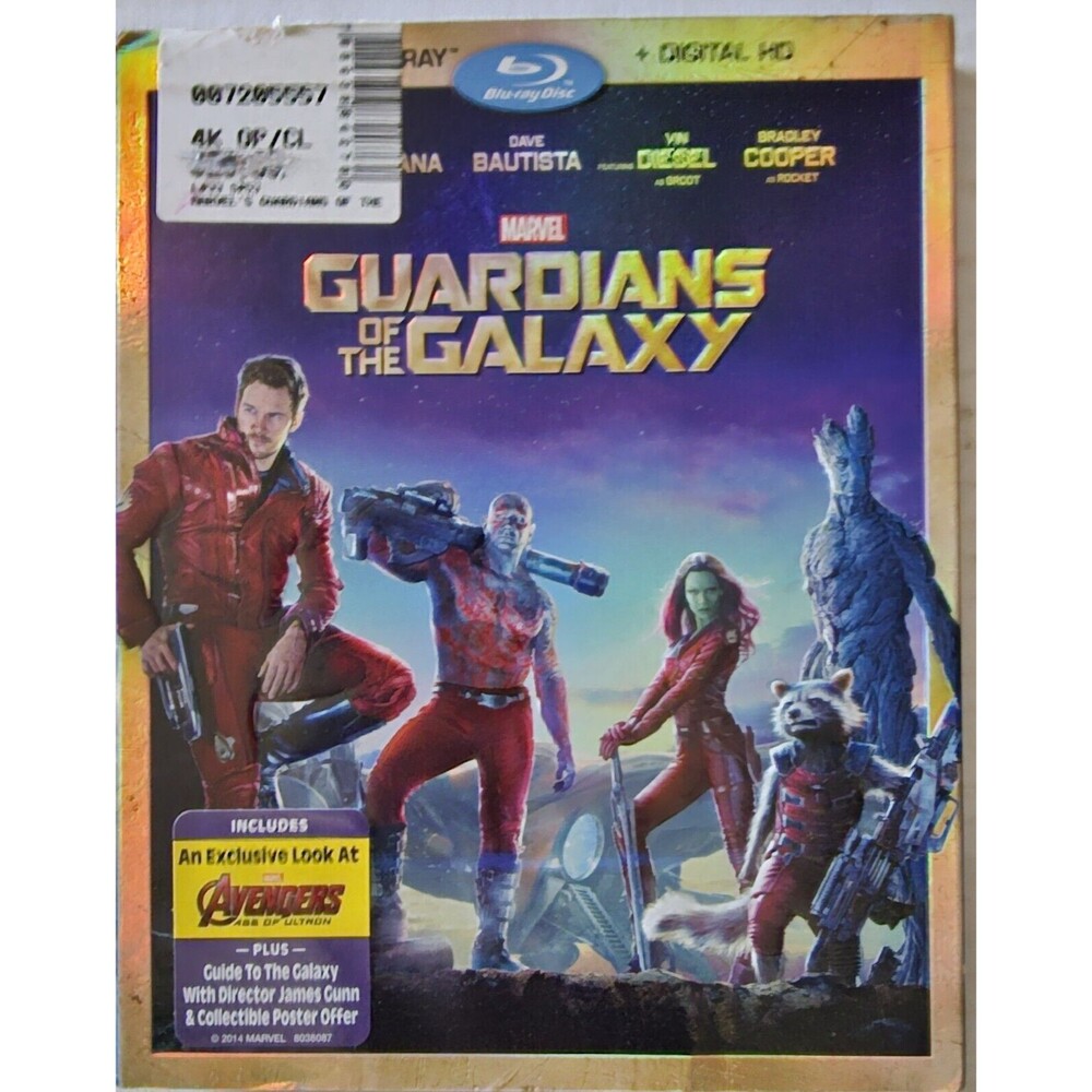 GuardIans Of the Galaxy Blu-Ray 2-Disc Set